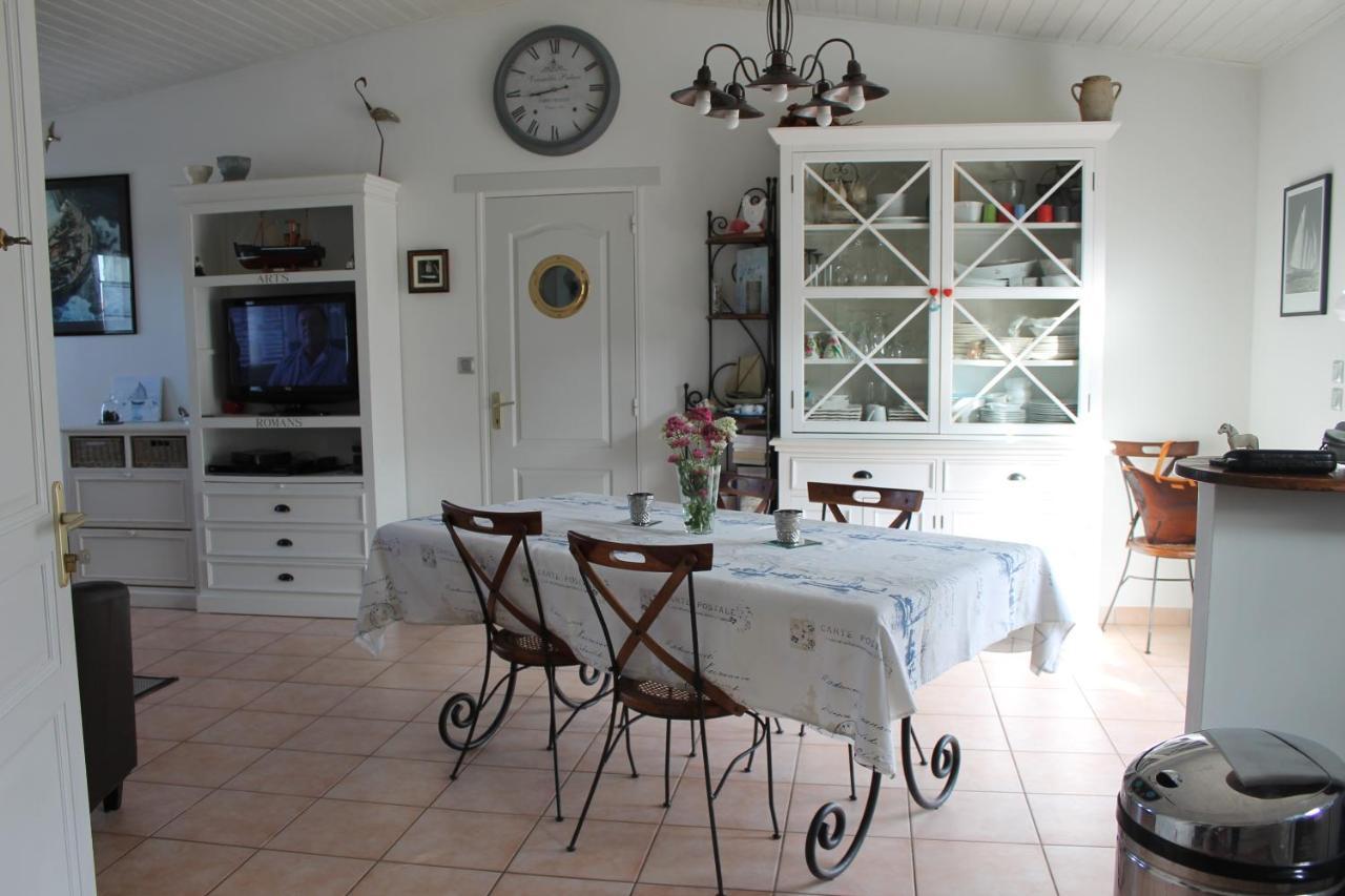 Villa Bord De Mer Spacieuse Piscine Chauffe Privative 布雷蒂诺斯梅尔 外观 照片